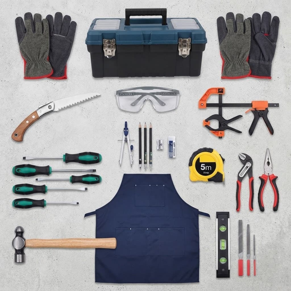 Complete Handyman & DIY Tool Set with Storage Case view 2